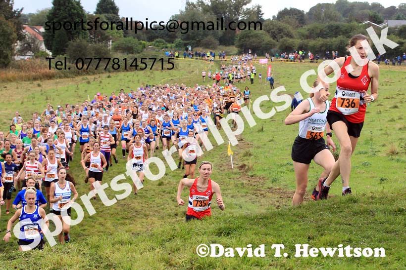 Senior womens 2023 Start Fitness, Wrekenton, Gateshead.  Photo: David T. Hewitson/Sports for All Pics